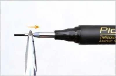 Pica Marker Pica INK Deep Hole Marker raudonas SB