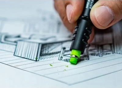 Pica-Marker Pica pakaitinis gumos rinkinys, skirtas Pica Fine Dry