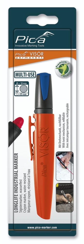 Pica-Marker Pica VISOR permanent Marker mėlynas / SB