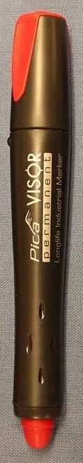 Pica Marker Pica VISOR permanent žymeklis, raudonos spalvos, 1 vnt.
