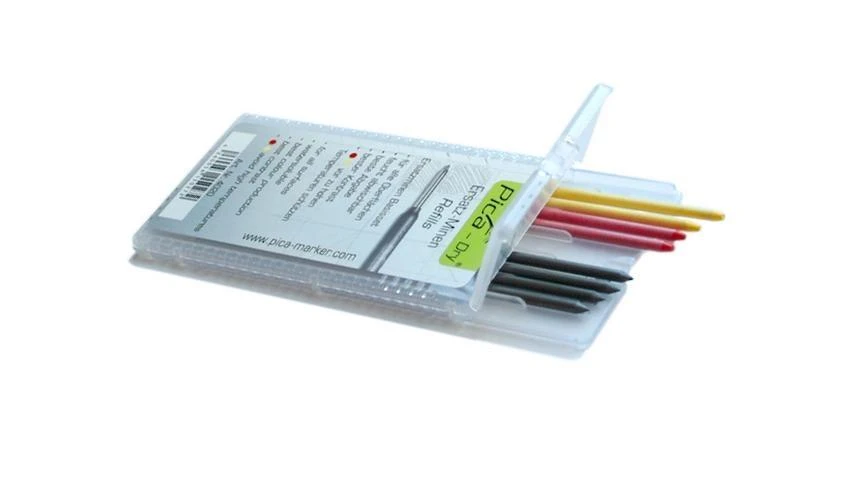 Pica Marker Pica Dry refills MULTI-USE, 3-ju spalvų (keičiamos šerdelės) 8 vnt.