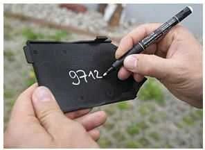 PICA MARKER CLASSIC Baltas PRECYZYJNY
