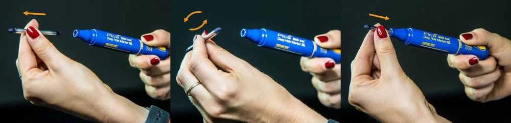 Pica Marker Pica BIG INK Smart-Use-Marker raudona
