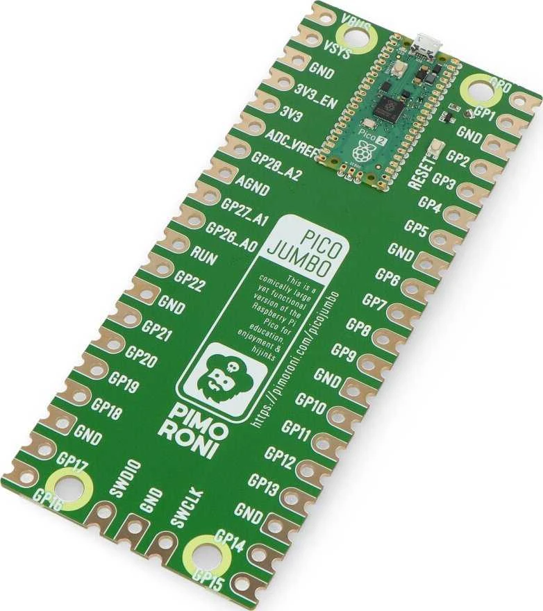 Pico Jumbo - modulis su lituotu Raspberry Pi Pico 2 - PiMoroni PIM747