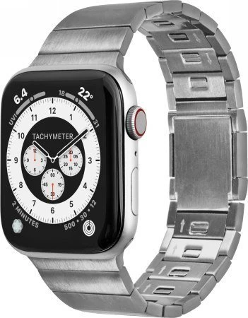 PICOM LAUT LINK 2.0 – „Apple Watch“ 42/44/45/49 mm (sidabro spalvos)