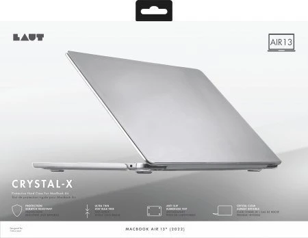 Carruzzo LAUT CRYSTAL-X 34,5 cm (13.6″) Dėklas Permatomas