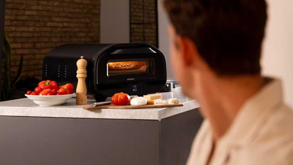 Piec do pizzy Cecotec Tifosi 1700 W juoda