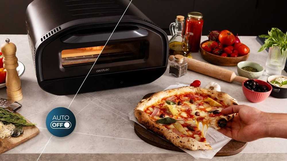 Piec do pizzy Cecotec Tifosi 1700 W juoda