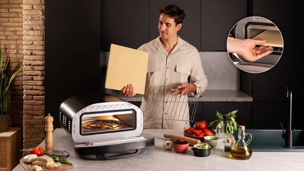 Piec do pizzy Cecotec Tifosi 1700 W juoda