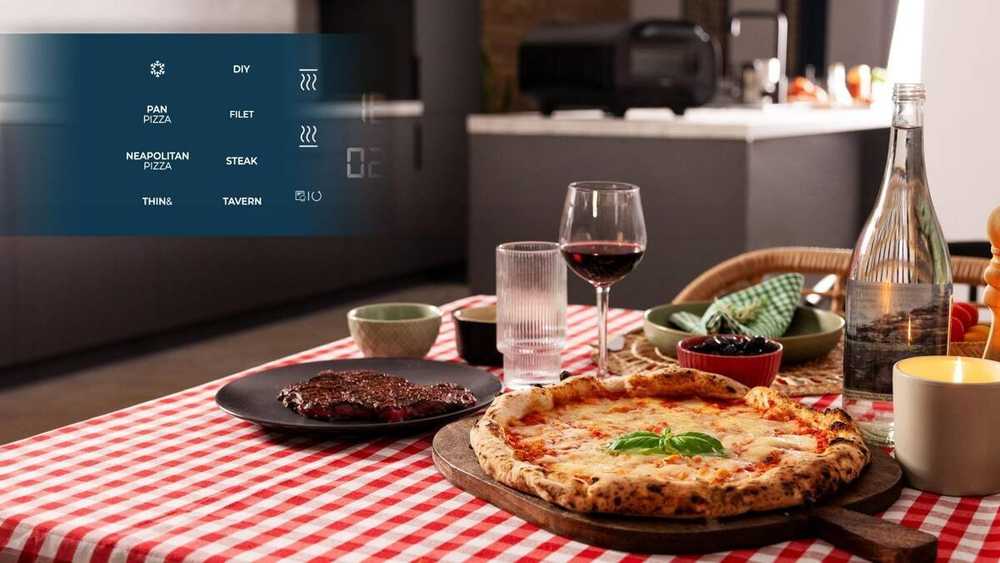 Piec do pizzy Cecotec Tifosi 1700 W juoda