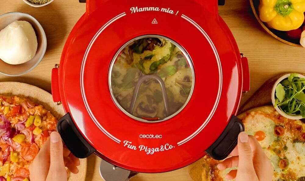 CECOTEC Fun Pizza&Co Mamma Mia Vista Pizzagrill