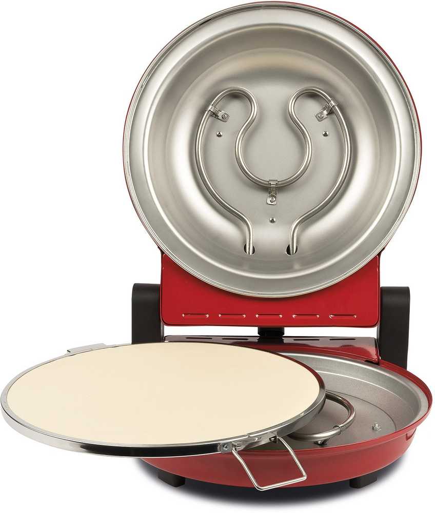 Sumuštinių keptuvas Pizza orkaitė GIRMI FP5002 Raudonas