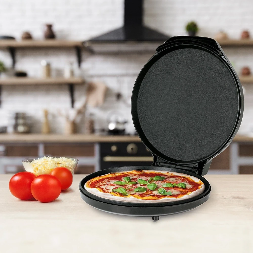 Jocca picos krosnelė, picos gaminimo prietaisas Pizza Maker 1450W 30,5 cm, juodas