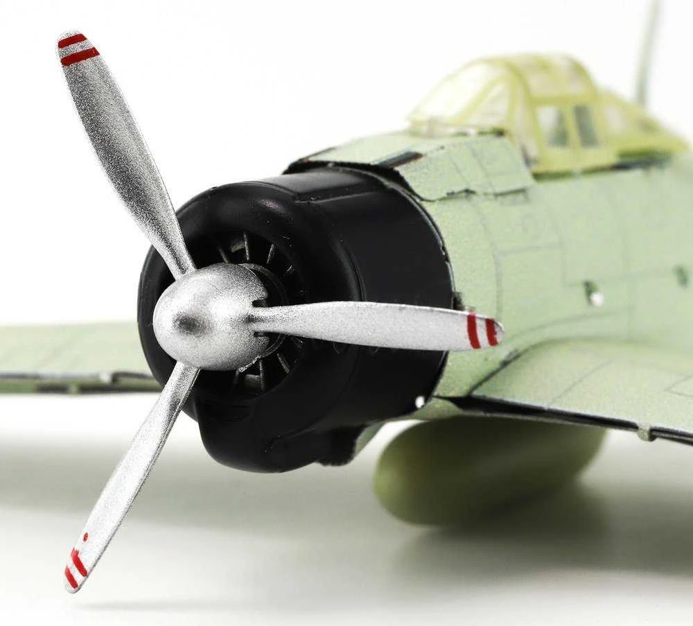 „Piececool Piececool“ metalo dėlionės 3D modelis – „Mitsubishi A6M Zero Airplane“