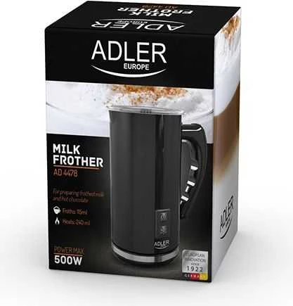 Adler | AD 4478 | 500 W | Pieno plakiklis | Juodas