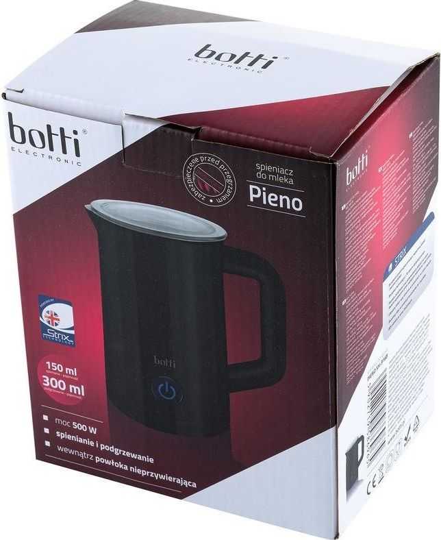 Pieno putos Botti Juoda
