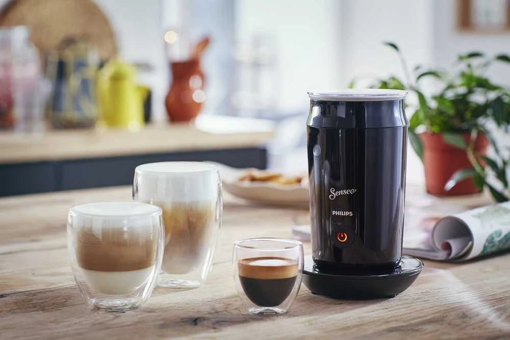 Pieno putų plaktuvas Philips Juodas (CA 6500/60)