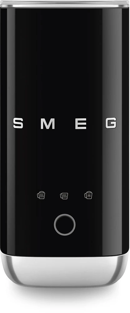 Smeg MFF02BLEU Pieno plakiklis arba šildytuvas Automatinis pieno plakiklis / šildytuvas Juoda