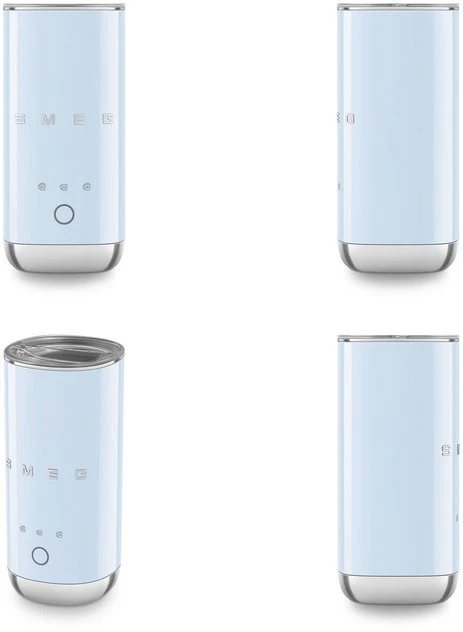 Smeg MFF02PBEU Pieno plakiklis arba šildytuvas Automatinis pieno plakiklis / šildytuvas Mėlyna