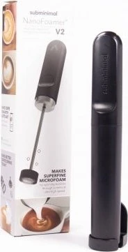 WMF Subminimal NanoFoamer V2 nešiojamas pieno plakiklis (su baterijomis) – Juodas
