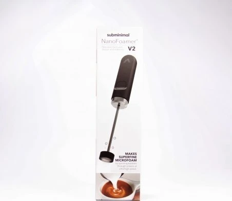 WMF Subminimal NanoFoamer V2 nešiojamas pieno plakiklis (su baterijomis) – Juodas