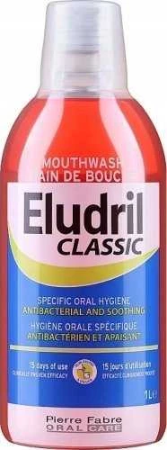 ELUDRIL Classic burnos skalavimo skystis, 1000 ml