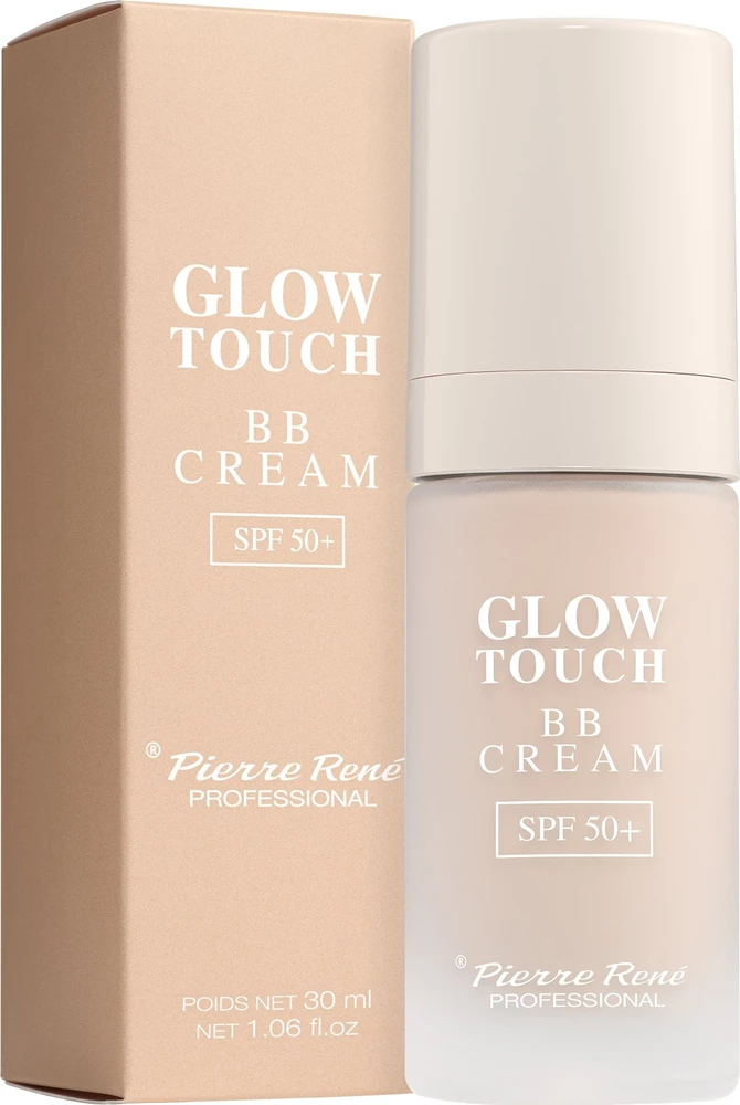 Pierre Rene Glow Touch BB Kreminis 00 Porcelain, 30 ml