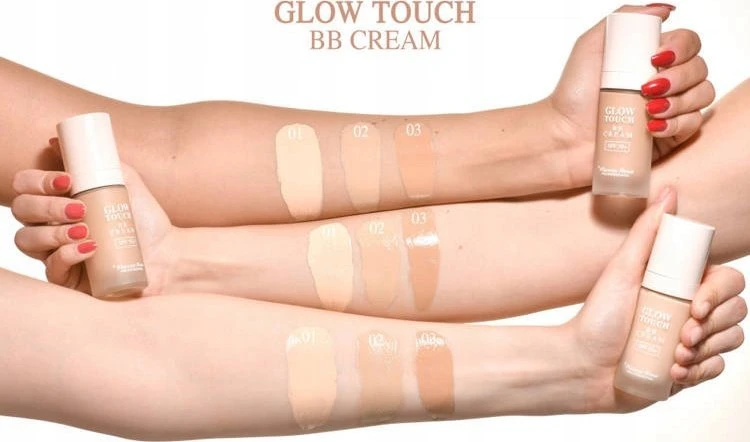Pierre Rene Glow Touch BB Kreminis 00 Porcelain, 30 ml