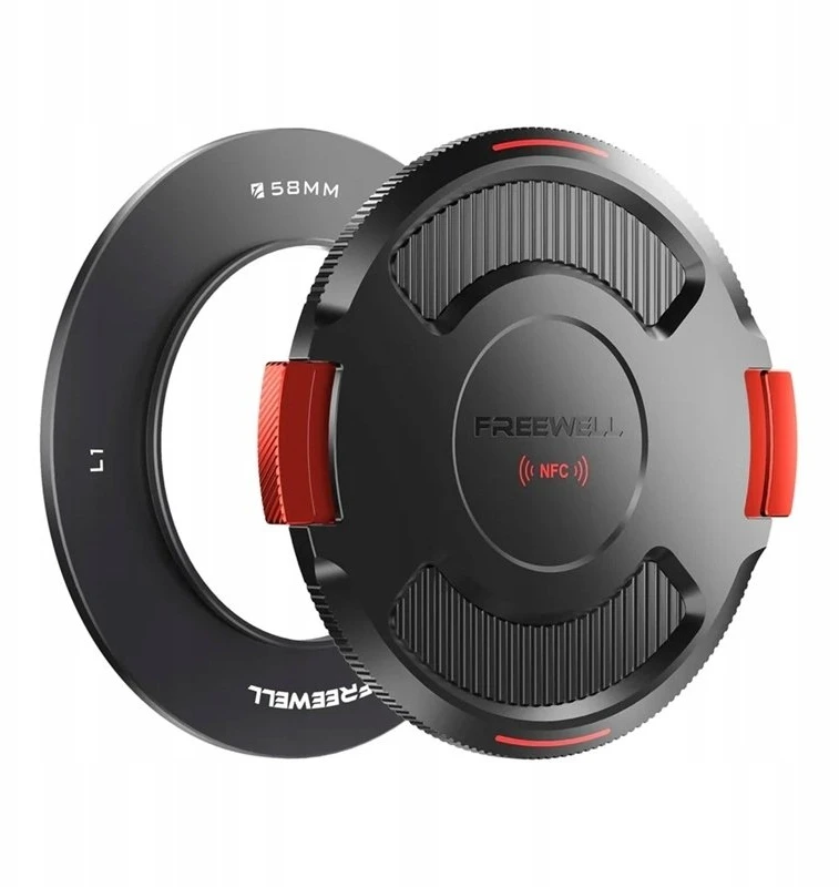„Freewell“ 58 mm pagrindo žiedas su dangteliu, skirtas „Real Locking VND“