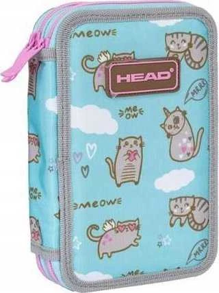Pieštukas Astra Dvigubas penalas be įrangos Head Meow AC2