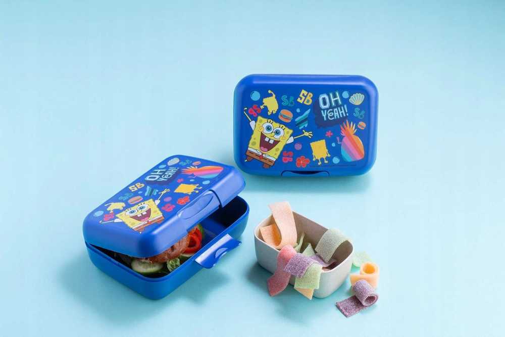 Pusryčių dėžutė su papildomu indu Candy L SpongeBob, KOZIOL