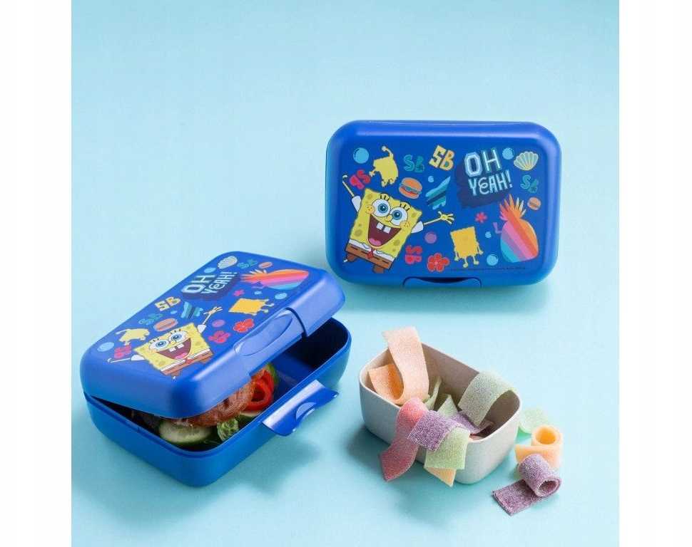 Pusryčių dėžutė su papildomu indu Candy L SpongeBob, KOZIOL