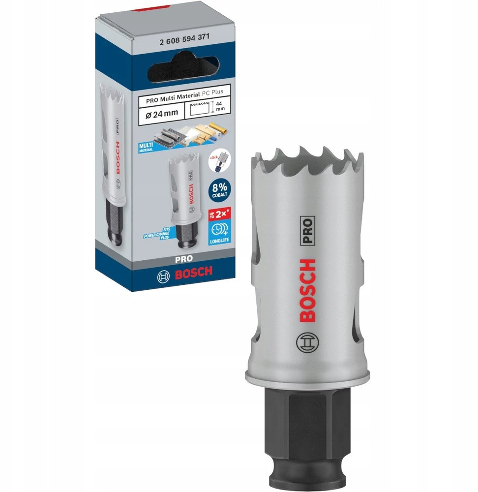 Bosch 24 mm ręž.karūna PRO PC Plus Multi Material