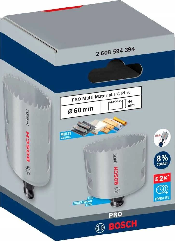 Bosch 60 mm ręž.karūna PRO PC Plus Multi Material
