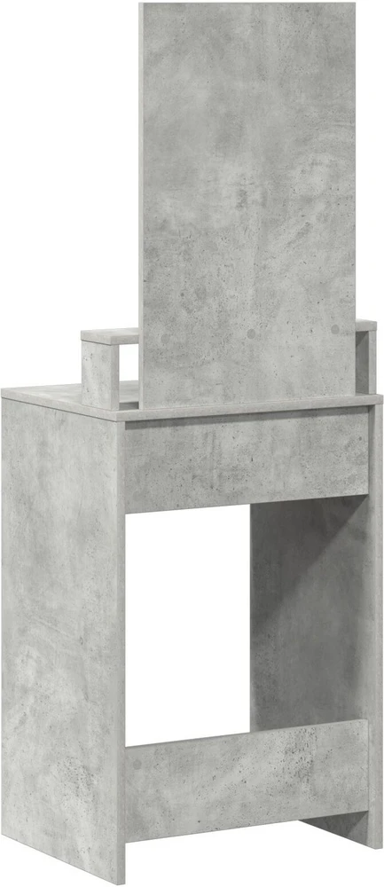 Makiažo stalas Betono pilka 50 x 41 x 140 cm Apdirbta mediena