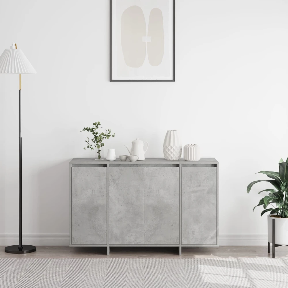 Kabalas Betono pilka 120 x 41 x 75 cm Apdirbta mediena