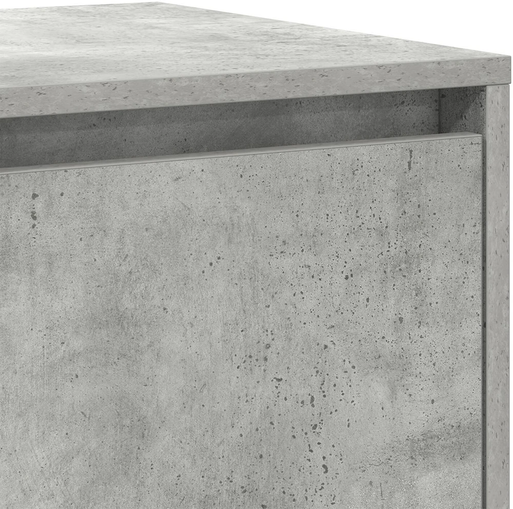 Kabalas Betono pilka 120 x 41 x 75 cm Apdirbta mediena