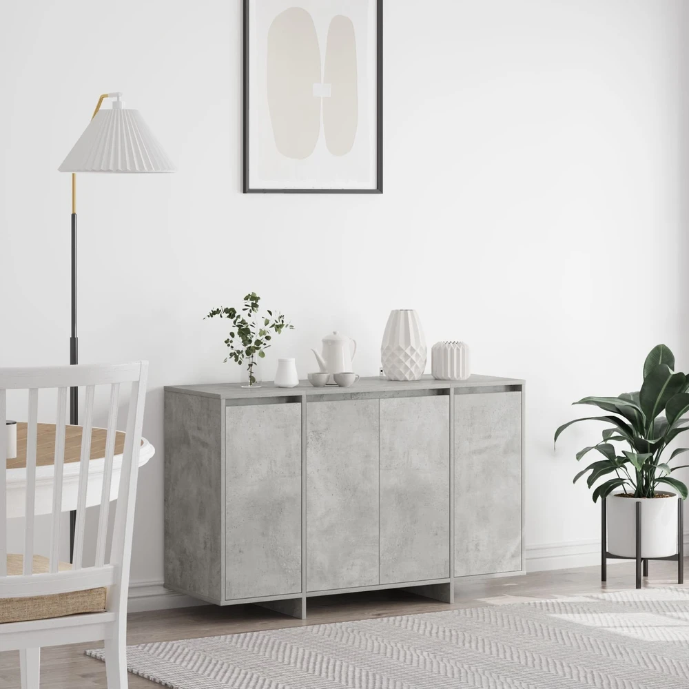 Kabalas Betono pilka 120 x 41 x 75 cm Apdirbta mediena