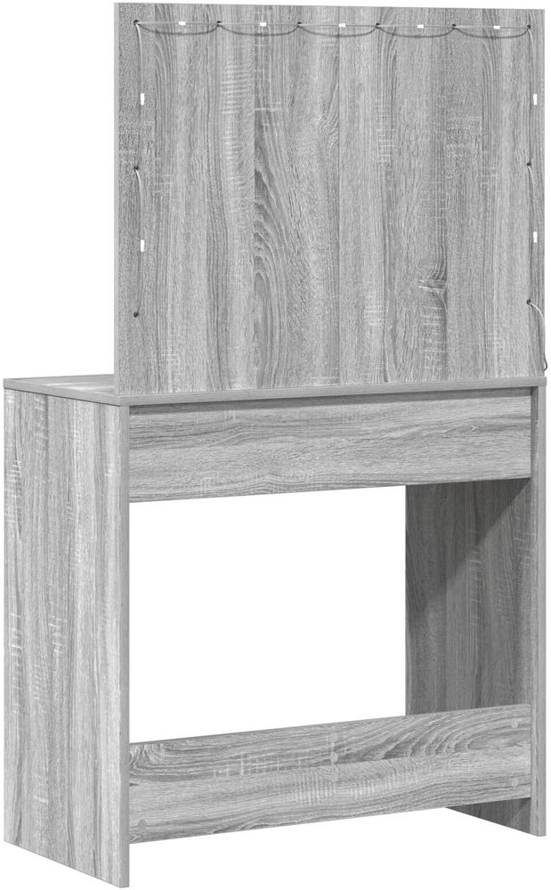 Makiažo stalas Pilkas Sonoma 78,5 x 41 x 135 cm