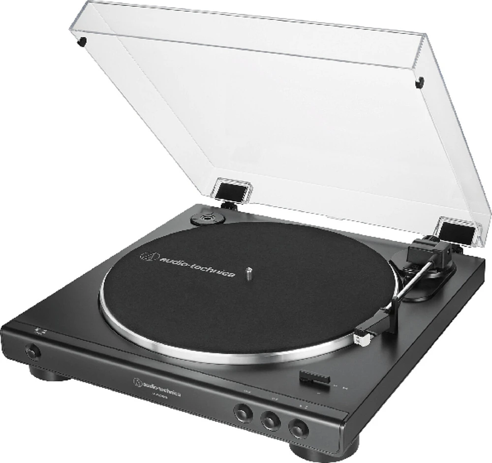 Pilnai automatinis patefonas Audio Technica AT-LP60XUSBGM, su USB jungtimi, juodas