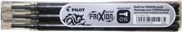 Pilot Pen Šerdelė tušinukui Pilot Frixion Point, 0.5mm, 3vnt, juodos spalvos