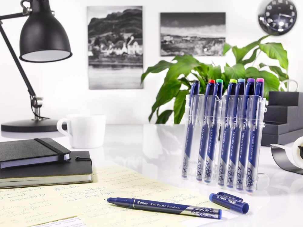 Pilot Pen Pilot Frixion plonas flomasteris - Set2Go - su 8 vnt. įvairių spalvų