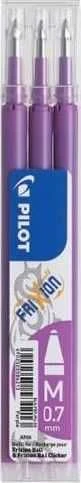 Violetinės Pilot FriXion rašiklių šerdelės, 0,7 mm