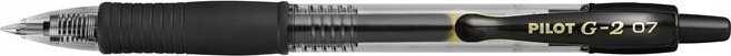 Pilot Pen Gelinis rašiklis Pilot G-2 0,7 mm, juoda