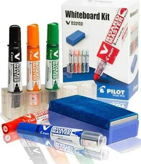 Pilot Pen Pilot V Board Master baltos lentos žymeklis 2,0–5,0 mm, daugiaspalvis