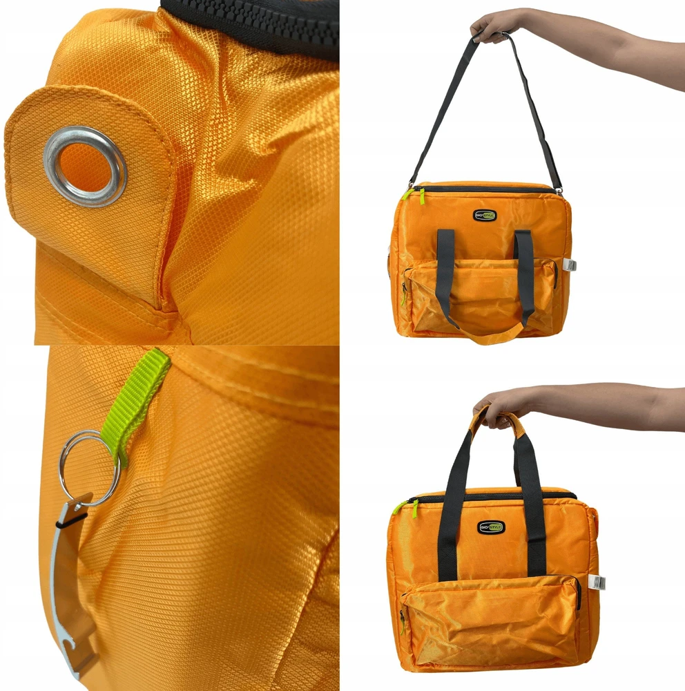 Pilot Pen Style Thermal bag Vela+ XL assorted, light mėlynas/yellow/oranžinis