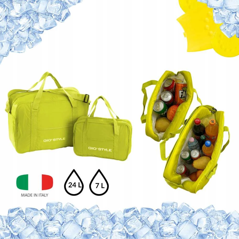 Style Thermal bag set Fiesta Set assorted, oranžinis/light mėlynas/žalias