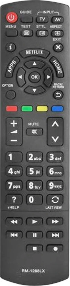 LTC „Pilot RTV“ bandomasis „Panasonic“ LCD televizorius RM-1268LX „Netflix“