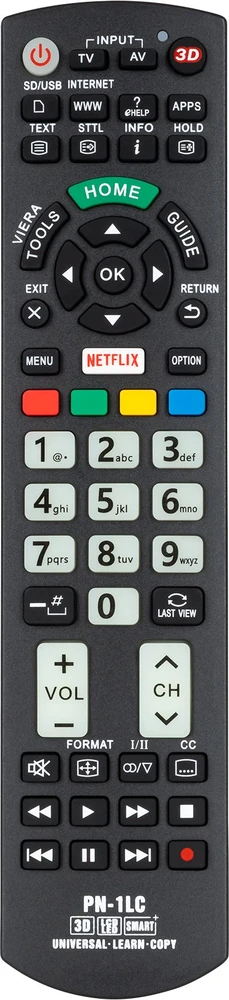 Inne Pilot Pen Universalus televizoriaus nuotolinio valdymo pultas PN-1LC/Panasonic