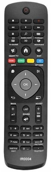 Lamex LXP1220 LCD televizoriaus nuotolinio valdymo pultas PHILIPS RM-L1220 SMART
